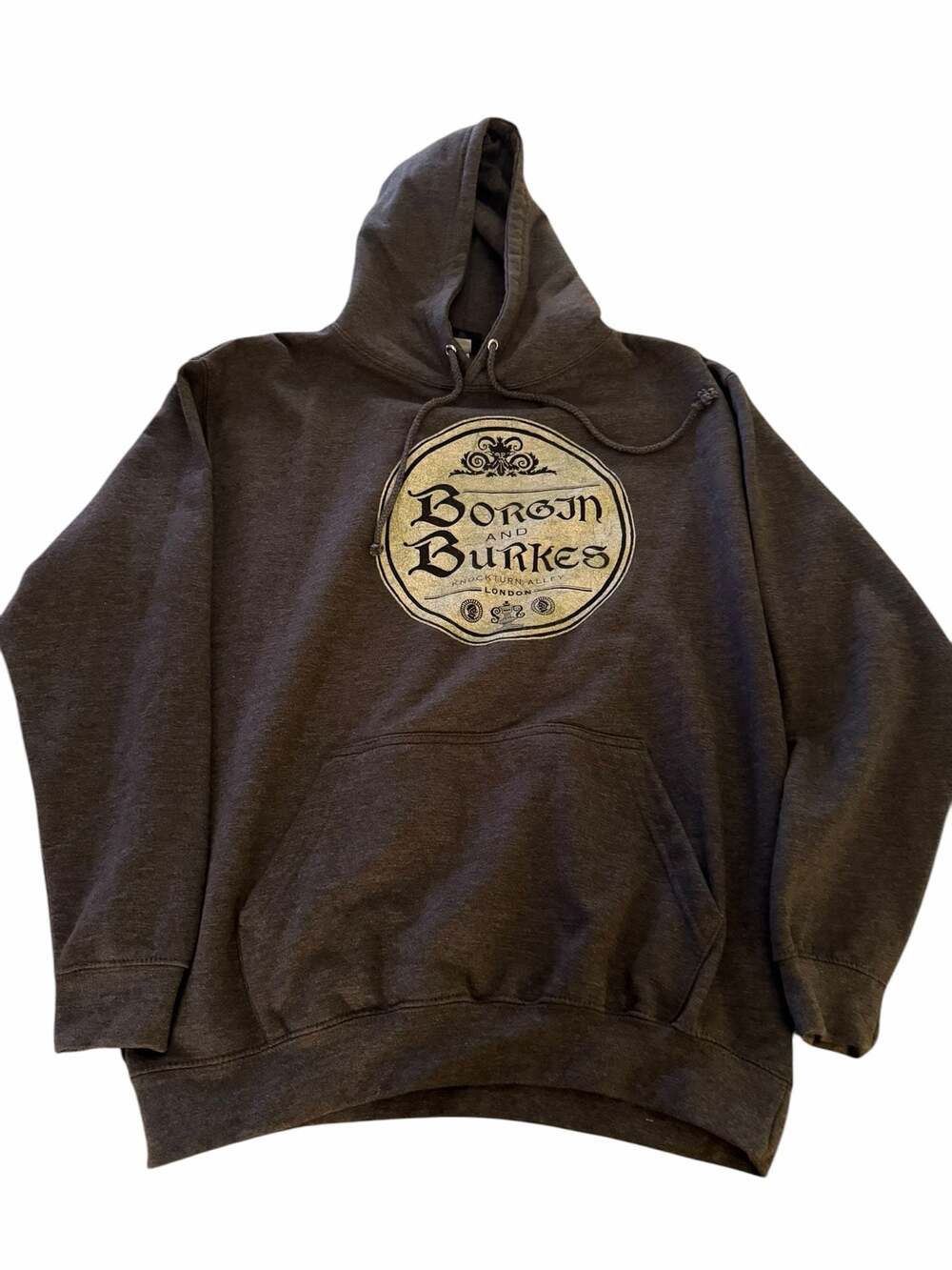 Wizarding World of Harry Potter Borgin and Burkes Hoodie Size L